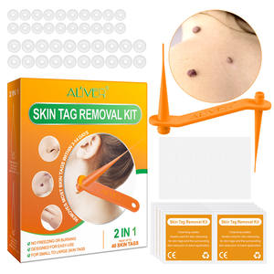 ALIVER, gran oferta, removedor de verrugas, microbandas medianas, herramientas de eliminación de etiquetas en la piel, removedor de etiquetas en la piel 2 en 1 - Product Image 3