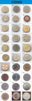 Fabricant de pièces OEM bon marché personnalisé différents métaux différentes tailles pièces de machine à laver/jetons d'arcade