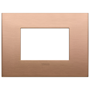 Vimar Brushed Copper <b>Wall</b> <b>Plate</b> 12.75 In X 9.5 In Single Outlet Cover - Product Image 1