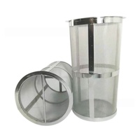 Filtre à bière en acier inoxydable 304, panier filtrant pour grains, 350*350mm, 400*400mm, 300 microns