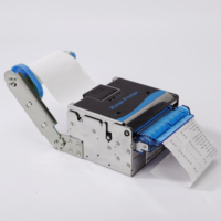 Impresora Térmica de Etiquetas y Recibos para Kiosco HSPOSK54 de 80 mm, 250 mm/s, Cortador Automático, USB, RS232, LAN, Presentador de Rollos de 150 mm para Máquinas Expendedoras y Puntos de Venta