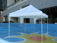 Tentes pliantes Pro de luxe commerciales 3x3m, cadre en alliage d'aluminium pour l'extérieur