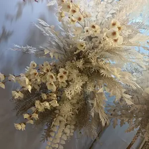 Bauhinia simülasyon sahte çiçek mobilyası dekorasyon düğün çekim dekoratif peyzaj ipek çiçek