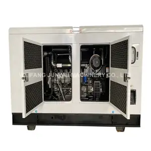 Cumming Generator Diesel 3 fase 50KVA, Generator Diesel 20kW berperingkat daya dengan Alternator bersertifikasi CE didukung oleh mesin Diesel 70KVA 4BT 6BT