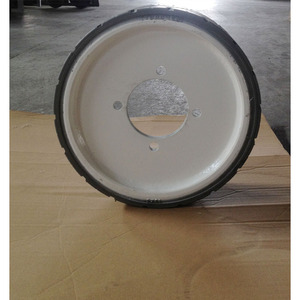 Upright Scissor Lift Tire 15x5 <b>Foam</b> Rim For Material Handling Equipment Parts <b>Model</b> 502170-000 - Product Image 3