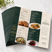 Flyers personnalisés, menus à emporter, affiches et brochures promotionnelles