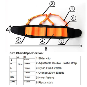 वजन उठाने वाले प्रशिक्षण भारी शुल्क कम पीठ कमर समर्थन बेल्ट ब्रेस ने काम करना बंद कर दिया है - Product Image 3