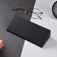 Étui à lunettes en gros fait main, boîte à lunettes pliable magnétique, emballage pour lunettes de soleil