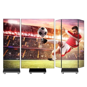 Pantalla LED Plegable de 1280x1920mm, P2 P2.5, Control WIFI, Pantalla Digital Publicitaria para Interiores de Centros Comerciales - Product Image 1