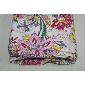 Nueva Tela de Algodón Multicolor con Estampado Artesanal Hindú, Estampados Naturales, Vestidos Ligeros para Niños, Decoración para Cortinas y Bolsos - Product Image 4