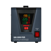 AVR 2000VA monophasé 110V 220V couleur LED stabilisateurs de tension ca régulateurs de tension automatiques stabilisateurs 2KVA