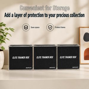 Caja de Entrenador Élite Profesional Transparente con Tapa Magnética de Acrílico, Moderna y Económica, Marca Geling, para PKMN - Product Image 5