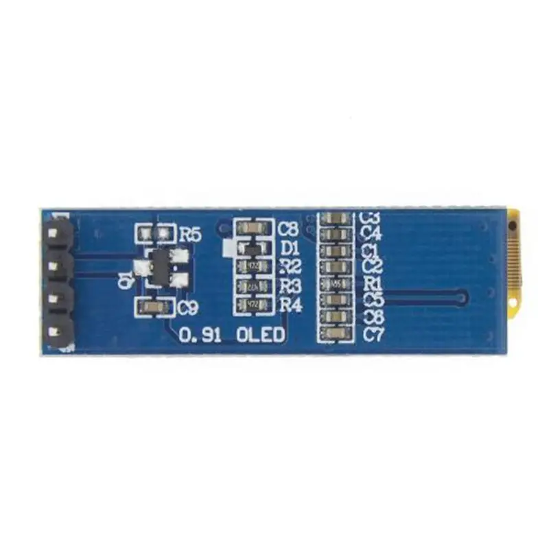 0.91 inch OLED module 0.91" white/Blue OLED 128X32 OLED LCD LED Display Module 0.91" IIC Communicate for arduino