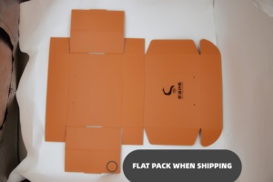 Emballage personnalisé en carton pour envoi postal, prix d'usine, pour emballages cadeaux, vêtements, chaussures, cosmétiques, soins de la peau - Product Image 3