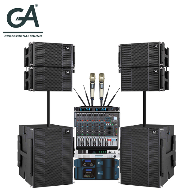 High Quality Professional Audio Single 12 Inch Line Array Speaker Set Sound Equipment