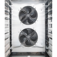 Congélateur-chiller vertical professionnel en acier inoxydable à 15 plateaux pour restaurant, traiteur et cuisine