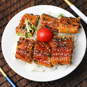 Gefrorene Somked Aal Fisch Gerösteten Unagi Kabayaki