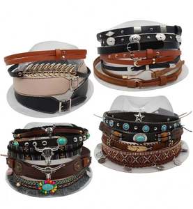 Sombrero de Vaquero Vintage de Fieltro de Lana Australiana de Alta Calidad Personalizado al por Mayor 2025 para Hombre y Mujer - Product Image 5