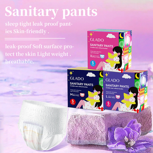 Pantalones <span class=keywords><strong>Menstruales</strong></span> Desechables 200-400ML, Super Absorbentes, Sin Alas, Transpirables, No Tejidos, Anti-Fugas, para Dormir - Product Image 5