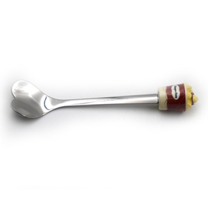 Cuillère à dessert décorative en forme de cœur Haagen Dazs, cuillère en acier inoxydable avec manche en résine, écologique, sans BPA, facile à nettoyer - Product Image 5