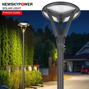 Hot Sale Solar Garden Lights Outdoor Waterproof LED Out Door Solar Lamp Round Solar Light With Battery