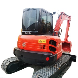 Mini-excavatrice Kubota KX163 d'occasion de haute qualité, 6 tonnes, fabrication japonaise, avec certification CE EPA. - Product Image 3