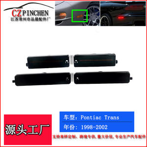 Luces Laterales Delanteras y Traseras LED para Pontiac Firebird 1998-2002, Par Negro, Material de PC - Product Image 5