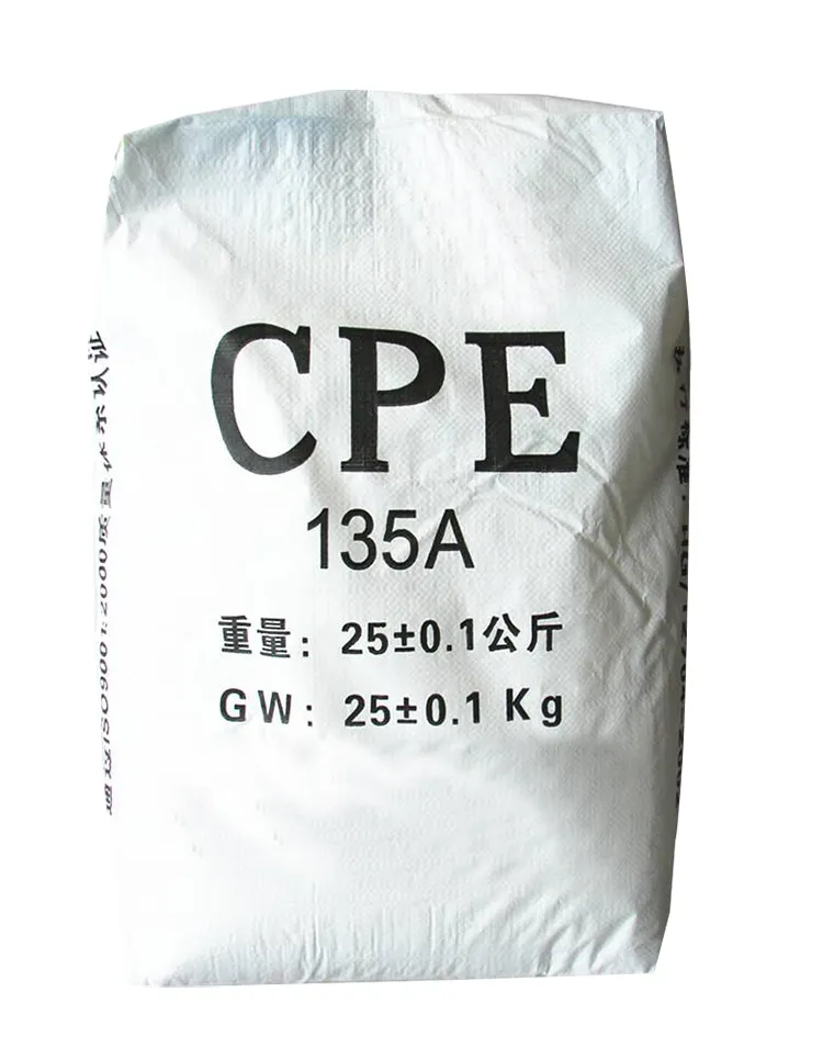 Professional production industrial chemical product cpe 135a chemical chlorinated polyethylene