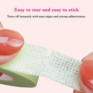 Ruban pour extensions <span class=keywords><strong>de</strong></span> <span class=keywords><strong>cils</strong></span> bleu, gel <span class=keywords><strong>de</strong></span> silicone sensible, facile à déchirer, respirant, ruban médical microporeux pour extensions <span class=keywords><strong>de</strong></span> <span class=keywords><strong>cils</strong></span> - Product Image 5
