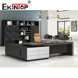 Escritorio de Computadora Personalizado para Muebles de Oficina Comerciales Modernos - Oficina Ejecutiva del Departamento de Administración - Product Image 3
