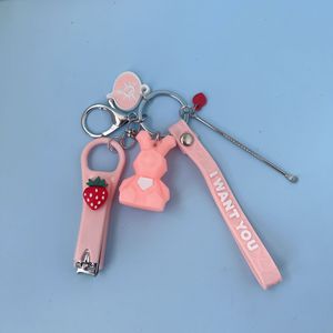 Llavero de Dinosaurio de Dibujos Animados con Limpiador de Oídos y Cortaúñas, Bonito Colgante de Muñeco para Bolsa, Llavero Universal para Niños - Product Image 3