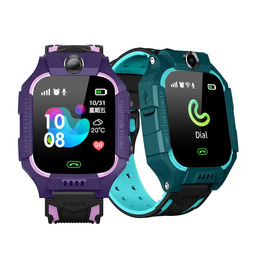 Hot Bán Thứ Sáu Thế Hệ Z6 Smartwatch 2G Con Chống-Mất Mất SOS Cuộc Gọi GSM Lbs Vị Trí Trẻ Em Thông Minh Đồng Hồ