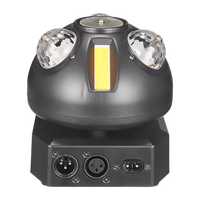 QSE Lighting Projecteur Laser LED RGBW 3-en-1 Magic Ball, Contrôle Vocal et DMX512 pour Ambiance