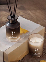 Set Home Duft zubehör 100ml für Reed Diffusor 150g Duft kerze für Schlafzimmer Öl muster Lufter frischer für das Home Office