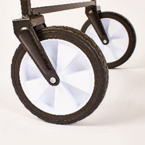 Popular Four-<b>Wheel</b> <b>Folding</b> <b>Trolley</b> Street Mobile Food Truck Cart Urban Camping & Beach Shopping Luggage Beach Cart - Product Image 3