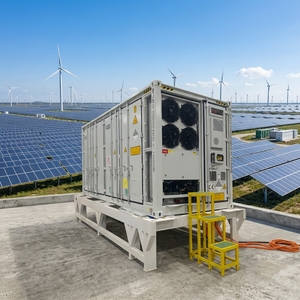 ระบบจัดเก็บพลังงานแบบตู้คอนเทนเนอร์สำหรับใช้งานกลางแจ้ง ขนาด 1MWh 2MWh 4MWh 5MWh พร้อมระบบระบายความร้อน - Product Image 1