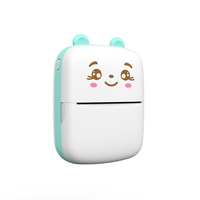 Imprimante photo thermique portable mini certifiée CE, USB Android IOS, noir et blanc, résolution 200, vitesse d'impression 30 mm/s, pour usage domestique