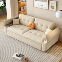 Runwood Neues Design Ausziehbares Schlafsofa Wohnzimmer-Möbelset Moderner Stil Hochwertiges Schlafsofa mit Stauraum