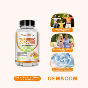 YanniGlow OEM ODM Organik Zerdeçal Kurkumin Kapsülleri - Yetişkinler için Enerji ve Bağışıklık Destekleyici Takviyeler (Hamile Kadınlar İçin Uygun Değildir) - Product Image 4