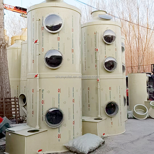 Peralatan Pengolahan Gas Buangan Menara Semprot PP Kustom Baru dengan Menara Penyerap dan Filter Udara Awal untuk Penggunaan Industri & Laboratorium - Product Image 4