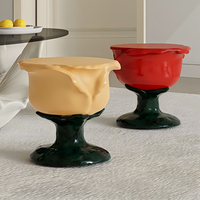 Tabouret Rose moderne de luxe haut de gamme petite taille pouf pour salon porte d'entrée chambre changement de chaussures créatif accessible bas