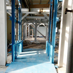 1000Kg 1.5ton 1500Kg 240V Kho Thủy Lực Dọc Vận Chuyển Hàng Hóa Pallet Hàng Hóa Điện Thang Máy Thang Máy Giá Sản Xuất - Product Image 6