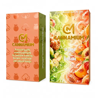 Cajas Rígidas Comestibles Desechables Personalizables para Cartuchos de Bolígrafo, con Estampado en Caliente Dorado y Plateado, Relieve UV y Embalaje Reciclable
