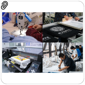 Unisex nặng 305gsm 100% cotton dệt kim dài tay áo quá khổ T-Shirt đường phố cao Nén sạch phù hợp với rắn trống sạch thanh toán - Product Image 6