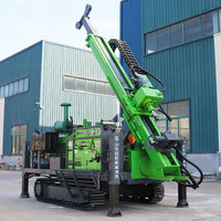 Foreuse hydraulique diesel complète avec pompe et moteur pour l'exploration géologique, profondeur de forage 1800m