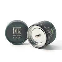 Emballage personnalisé en carton kraft recyclable pour capsules de matcha, poudre de protéines, tube à café, conteneur de chocolat