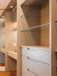 Cabina <span class=keywords><strong>armadio</strong></span> <span class=keywords><strong>e</strong></span> <span class=keywords><strong>armadio</strong></span> con grande capacità regolabile a forma di L per la camera degli ospiti della camera da letto principale - Product Image 3