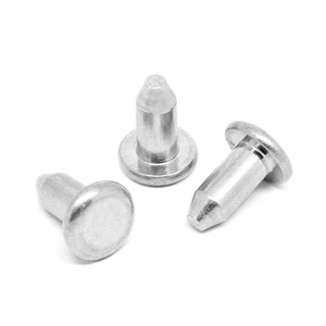 Tùy Chỉnh Fastener Các Loại Nhôm & Thép Không Gỉ Đánh Bóng Đầu Tròn Rắn Bán Hình Ống Đinh Tán Lớp 4.8 & 6.8 - Product Image 6