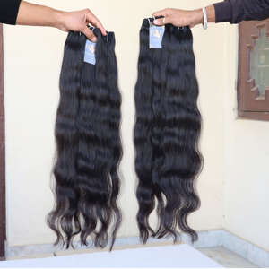 Paquetes de cabello humano brasileño crudo visón sin procesar recto virgen cutícula alineada extensión de cabello al por mayor paquetes de cabello ondulado crudo - Product Image 1