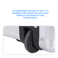 Ensemble complet OEM ODM RX-PD-402B, unité dentaire portable, quatre configurations, équipement dentaire pour les cabinets dentaires à service complet